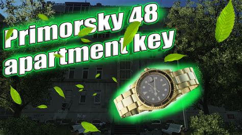 Used in the quest Wet Job - Part 5 when you don't have a Health Resort east wing room 328 key In Jackets In Drawers Pockets and bags of Scavs Underneath a key locker in the janitors closet by the east wing admin (glass) staircase. . Primorsky 48 apartment key